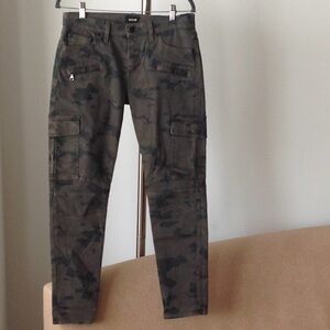 🔥⚫️🔥 Hudson - Colby Ankle Moto Camo Cargo Pants
